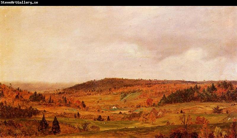 Frederic Edwin Church Autumn Shower